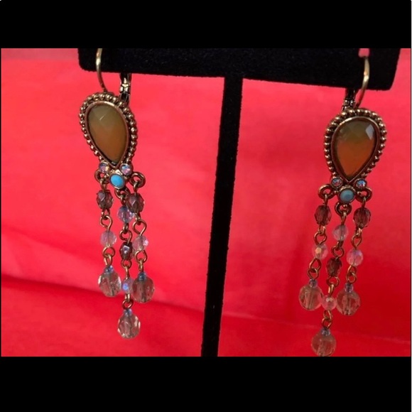 🔴 1928 dangle Earrings - Picture 2 of 3